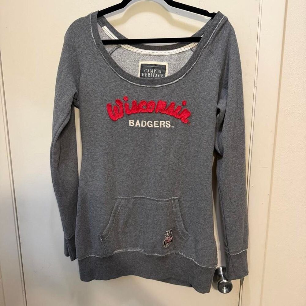 Badger Women's Grey Sweatshirt